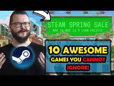 Steam Spring Sale 2023! 10 Games You Can't Miss! Recommended games!