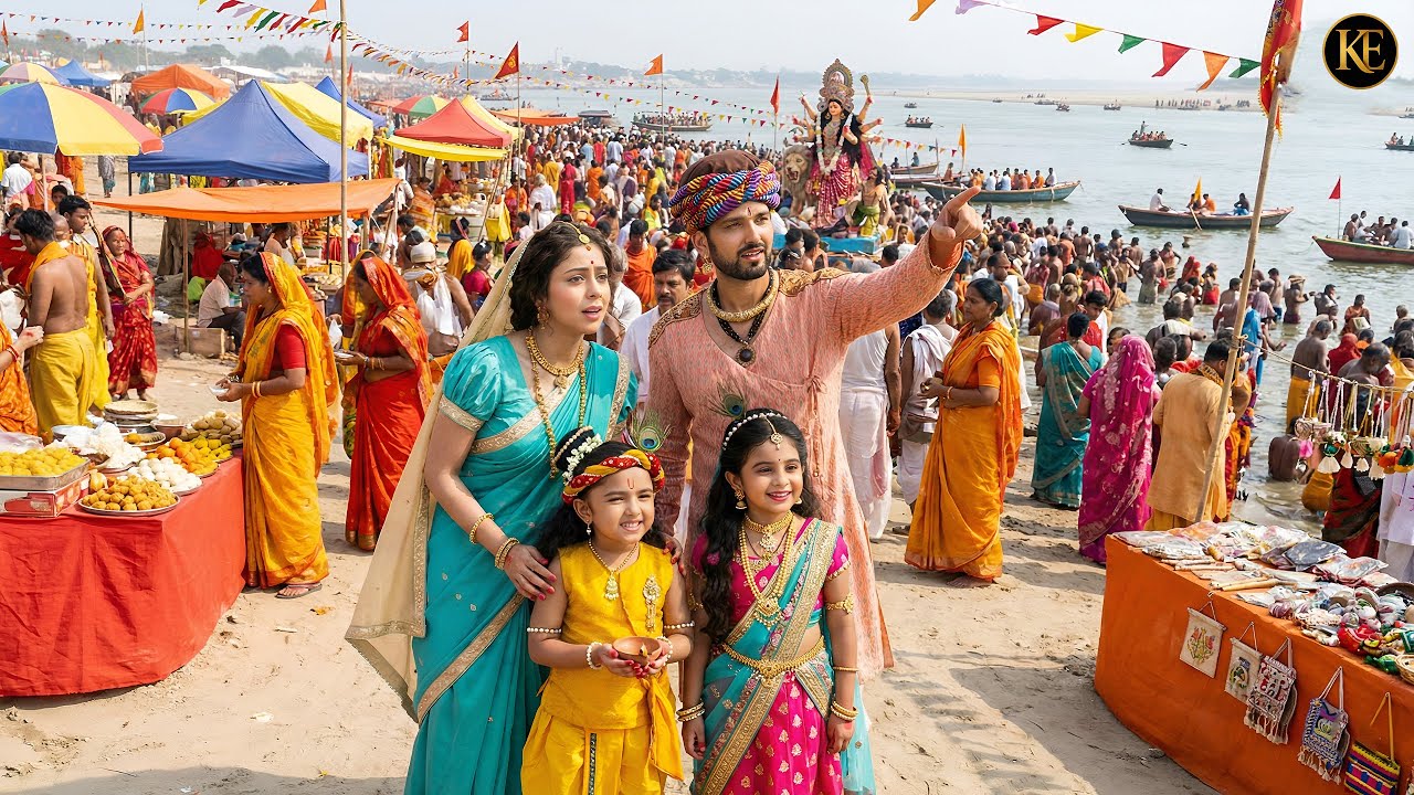 कान्हा और राधा की मेला यात्रा: नंद बाबा के साथ। || यशोमती मईया के नंदलाला || Shree Krishan leela ||