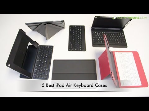 Top 5 Best iPad Air Keyboard Cases - Belkin  Moshi  Logitech  Zagg   