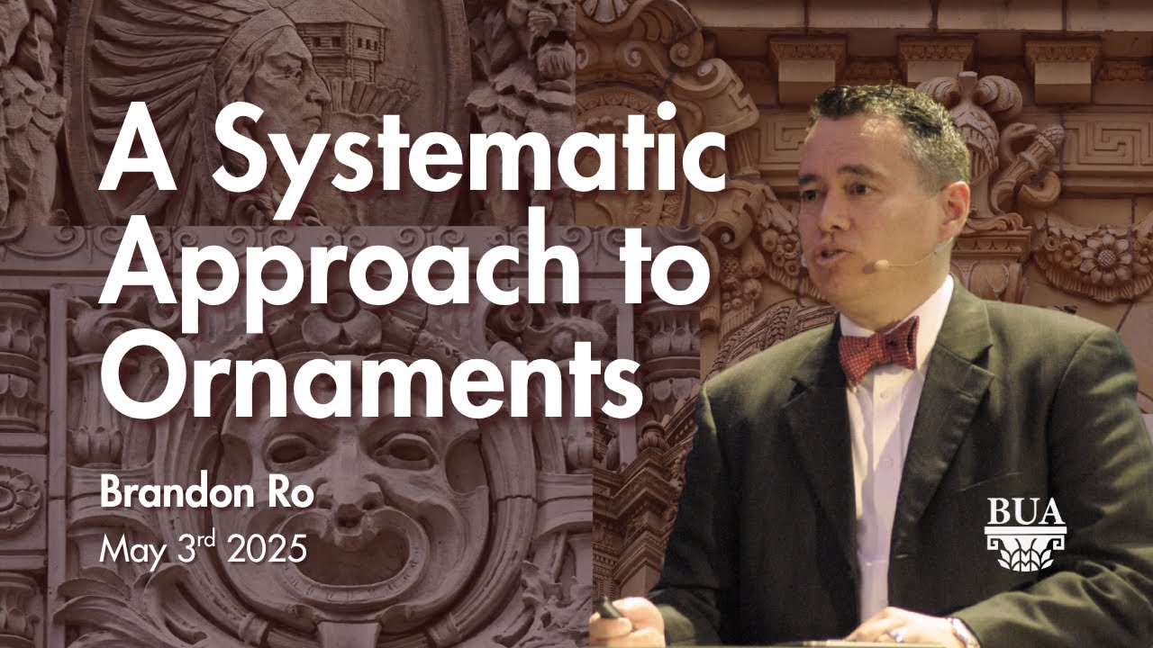 A Systematic Approach to Architectural Ornaments | Brandon Ro