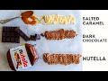How to make Swiss Meringue Buttercream | Salted Caramel, Dark Chocolate and Nutella Frosting Recipe
