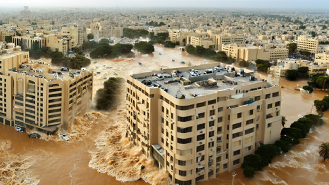 Apocalypse in Israel: Heavy rains and large-scale floods! Storm Byron ...