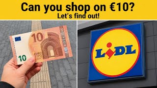 Can You Buy Groceries in Lidl for €10?