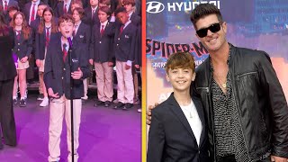 Paula Patton and Robin Thicke’s Son Is Growing Up and SINGING Like His Dad