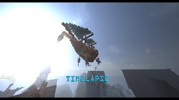 Minecraft - Steampunk Airship [Timelapse]