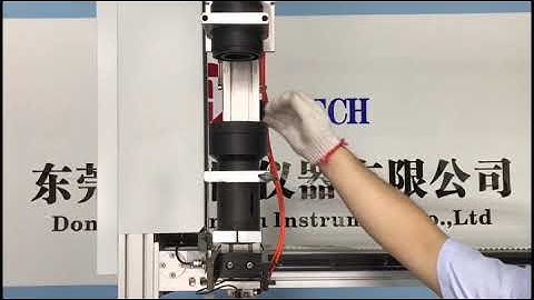 Hail impact testing machine