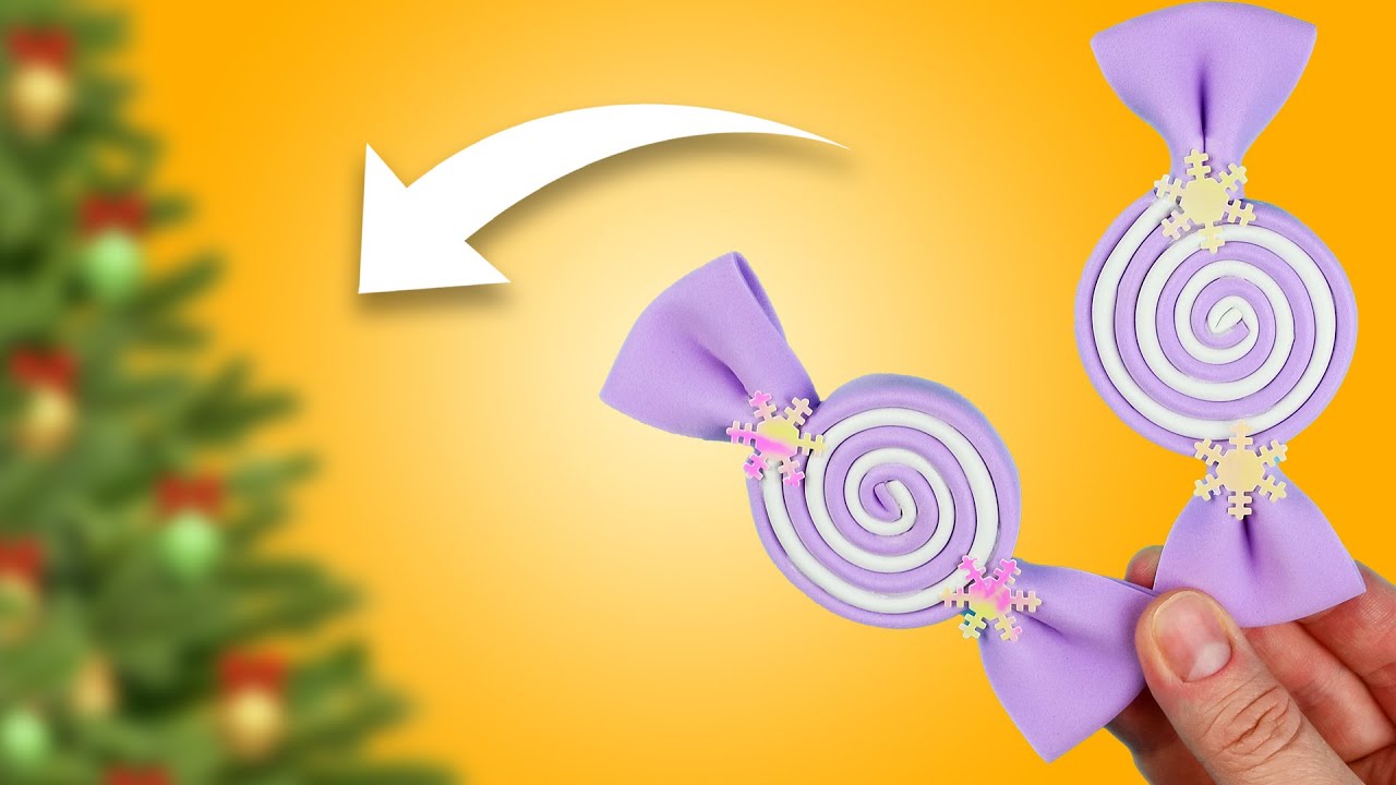 Easy Ornaments From Eva Foam🎄DIY Christmas Crafts Ideas YouTube