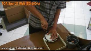 horn speaker toa 25 watt