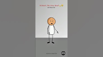 He Solved It… But It Never Moved! 🤯😂 | Funny Short. #shorts #funny #animation