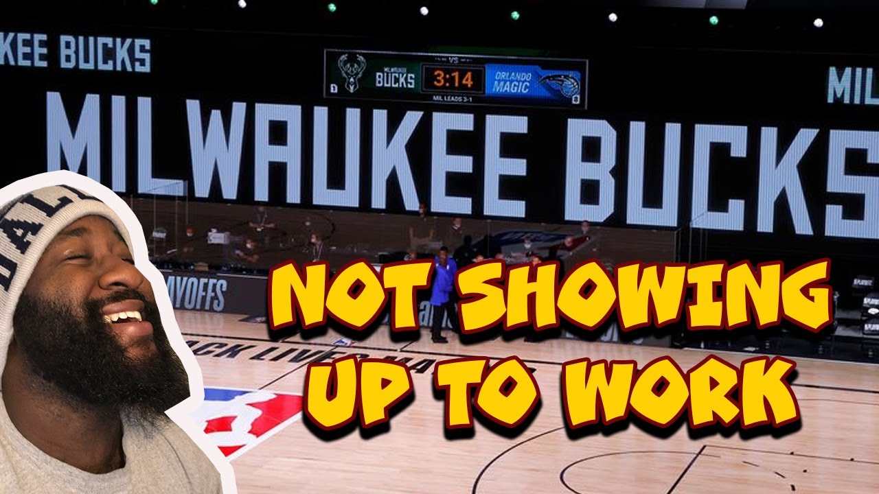 The Milwaukee Bucks decide to sit out a game... for justice (or something)