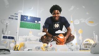 @NDFootball | The World is Talking - Benjamin Morrison #IrishRising22