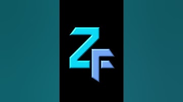 Letter Z + F Logo Design ideas in Coreldraw