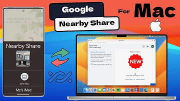 How to Transfer files Between Mac & Android using Google Nearby Share Feature | Nearby Share for Mac