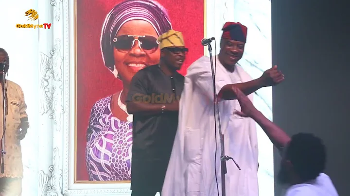 K1 DE ULTIMATE EXCITING PERFORMANCE AT 606 BOSS MUM BURIAL CEREMONY, ALHAJA WOSILAT OLAYINKA SARUMI