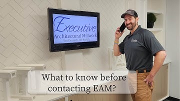 What to Know before contacting Executive Architectural Millwork about you PVC Millwork project.