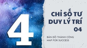 Chỉ Số Tư Duy Lý Trí 4 Bản Đồ Thành Công Map For Success | Kaizen Bản Thân