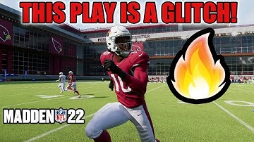 THIS PLAY IS A GLITCH! NO DEFENSE CAN STOP IT! MADDEN 22 TIPS