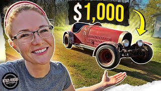 Abandoned Bugatti replica, will it drive!?