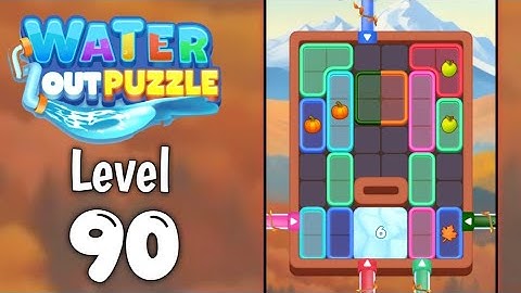 Water Out Puzzle Level 90 Walkthrough