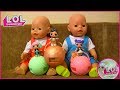 Куклы ЛОЛ! Распаковка шариков с миникуклами Dolls LOL Surprise. Видео для детей!