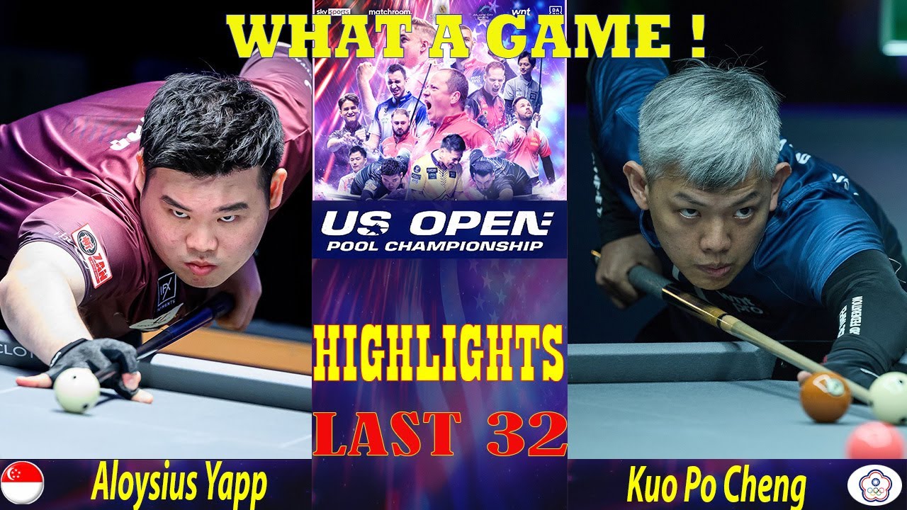 LAST 32 | Aloysius Yapp vs Kuo Po Cheng | 2025 US OPEN POOL CHAMPIONSHIP