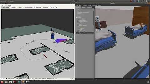 Autonomous Navigation Using Ros in Gazebo