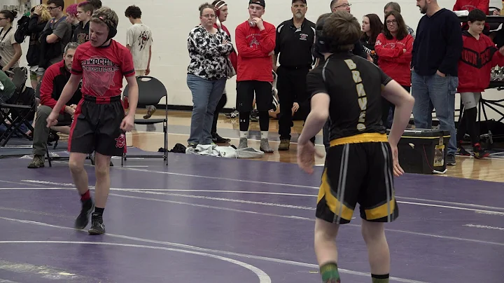 106lbs   Deven Pekosz   Taconic vs  Nathaniel Pack...