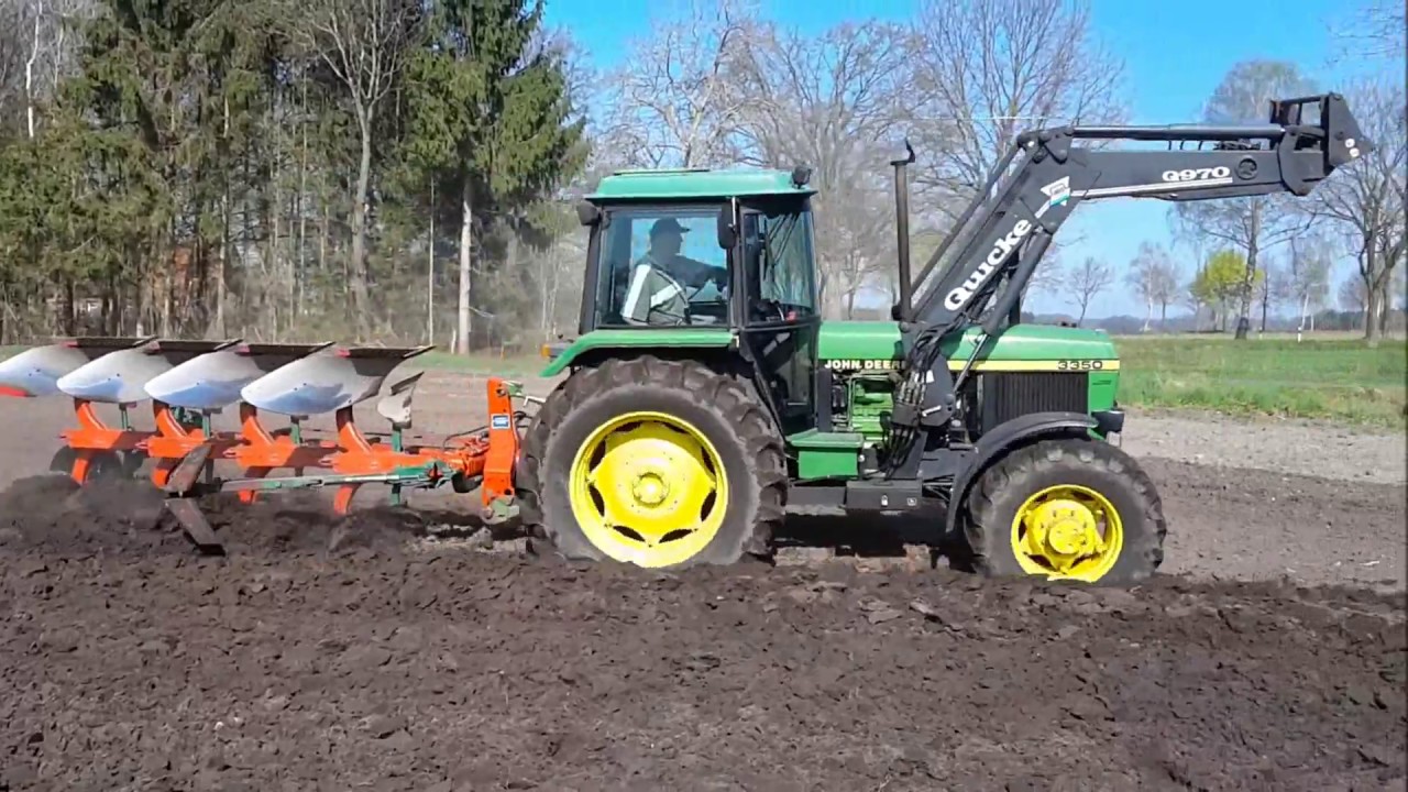 John Deere 3350 & Kverneland Pflug