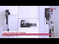 Easy Storage and Charging with LG’s CordZero Handstick Vacuum’s | The Good Guys