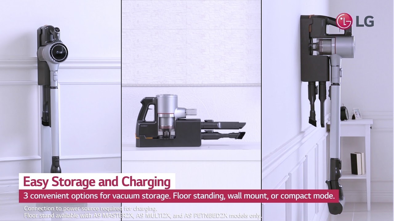 Charging with LG's CordZero Handstick 