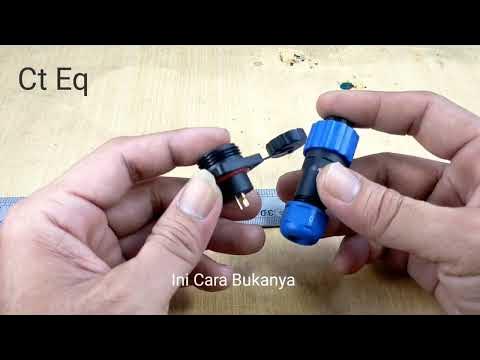 Konektor SP16 Plug n Socket 2 Pin #konektor #kelistrikan - YouTube