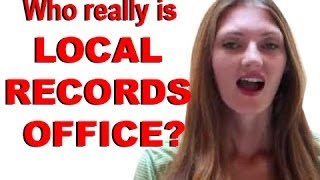 Letter by the "local records office" is not a scam