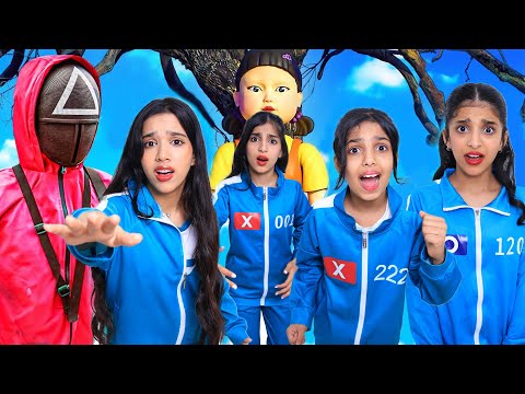 Shfa and friends  played Squid game in real life !