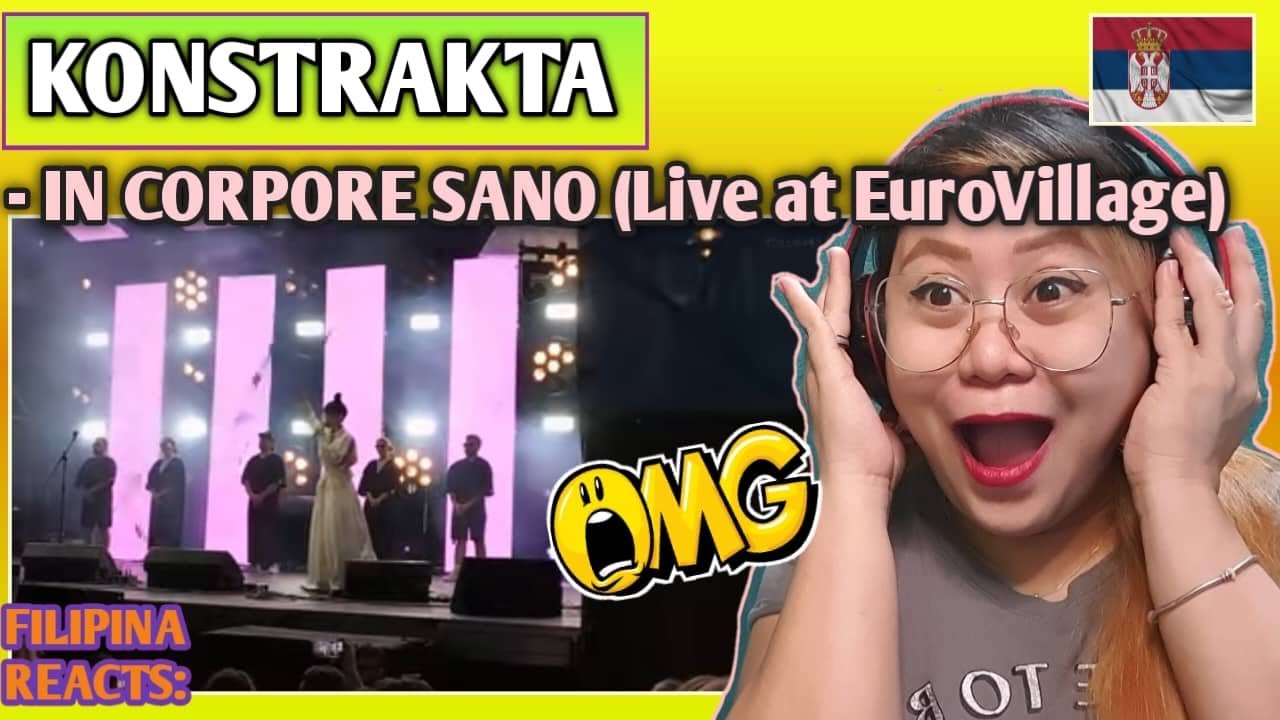 KONSTRAKTA - IN CORPORE SANO (Live at EuroVillage) | 2022 EUROVISION SERBIA || REACTS