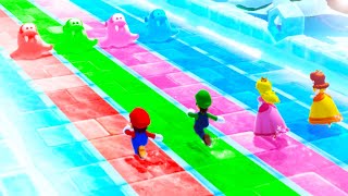 Mario Party 10 MiniGames - Mario Vs Peach Vs Daisy Vs Luigi (Master Cpu)
