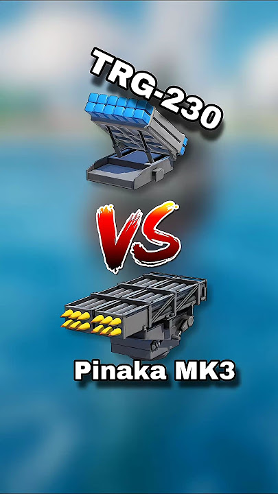 3x TRG 230 Vs 3x Pinaka MK3, Rocket Launcher ranked and market #modernwarship #shorts
