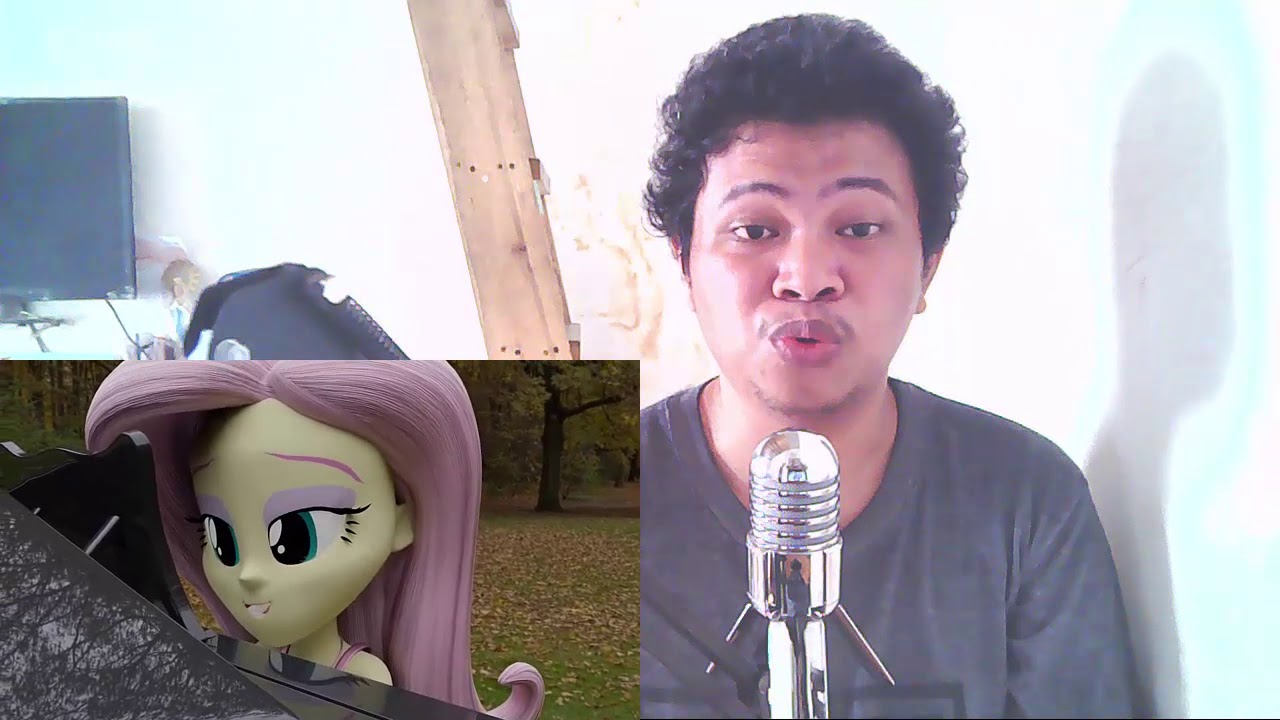 Emil React Meeting Fluttershy In Real World 3d Animation Part 2 By