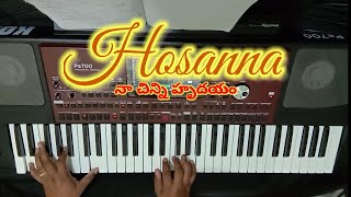 Video thumbnail of "Naa chinni hrudayamutho | నా చిన్ని హృదయం | Cover | Keyboard and Guitar Chords."