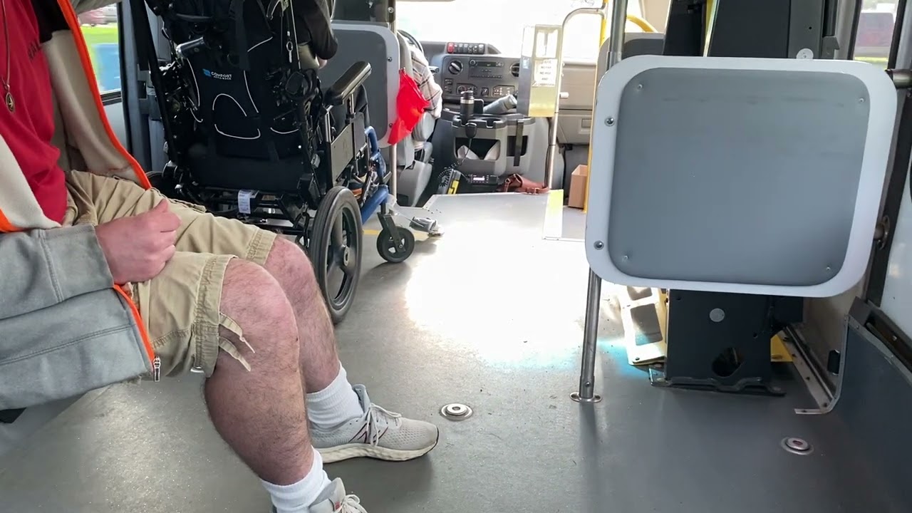 Driver Kay picking Sam on Bata Bus & Bus lift to go to IFS for the day 5.30.24 @onthatnote