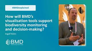 How will BMD’s visualisation tools support biodiversity monitoring and decision-making?