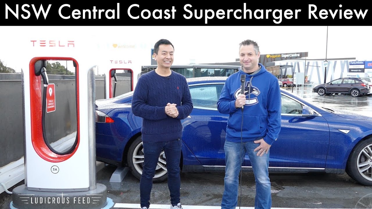 Tesla Supercharger Review NSW Central Coast Tuggerah Super Centre