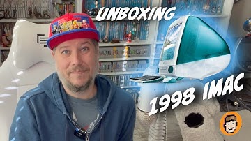 Unboxing a 1998 Bondi Blue Apple iMac | CIB