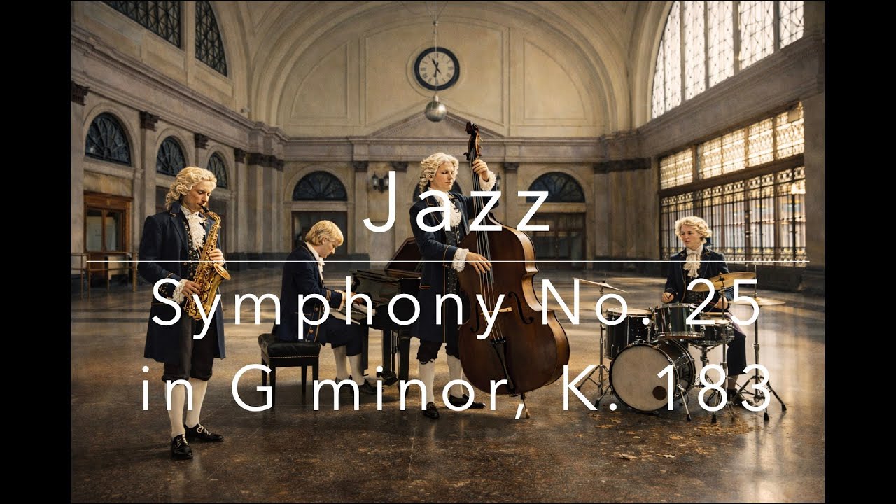 Jazz Cover | モーツァルト「交響曲第25番 ト短調（K.183）」