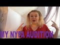 My NYFA Audition, Application and Acceptance Process