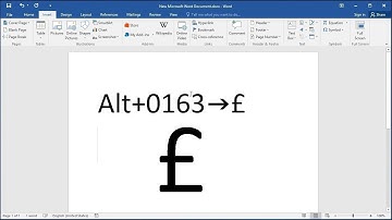 How to type pound currency symbol