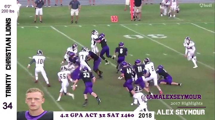 Alex Seymour TCHS Mid Season Highlights 2017 102617