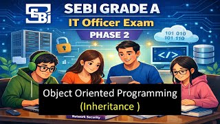 SEBI IT Officer Phase 2 | Object Oriented Programming | Inheritance Concepts Explained | SEBI IT