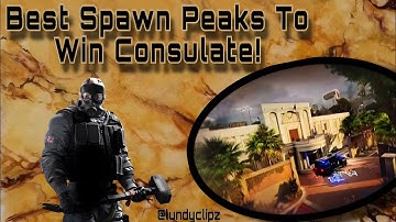 The BEST Consulate Rework SpawnPeeks/Runouts! Rainbow Six Siege Guide