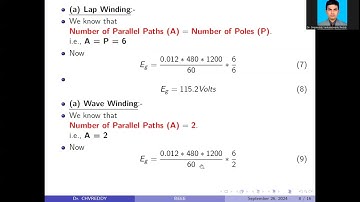 Problems on EMF equation of DC Generator
