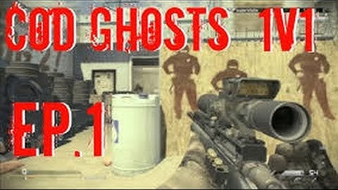 COD Ghosts 1v1 sniper battle